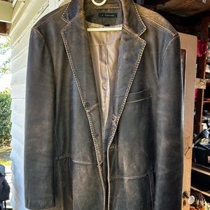 J. Ferrar Leather Jacket